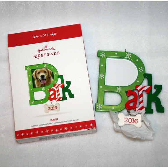 Hallmark Other - NEW in Box Hallmark 2016 BARK Photo Ornament